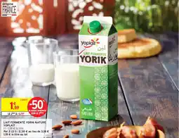 Intermarché YOPLAIT Lait fermenté yorik nature offre