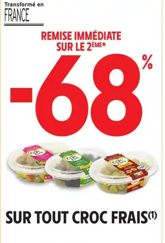 Intermarché CROC FRAIS Sur tout offre