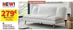 Conforama Banquette clic-clac offre