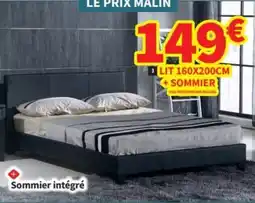 Conforama Lit 160x200cm +sommier offre