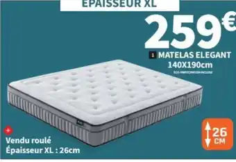 Conforama Matelas elegant offre