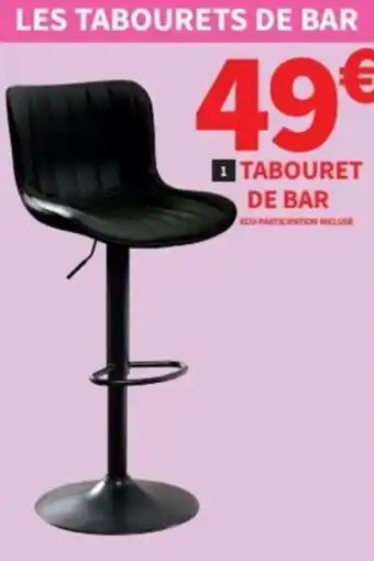 Conforama Tabouret de bar offre