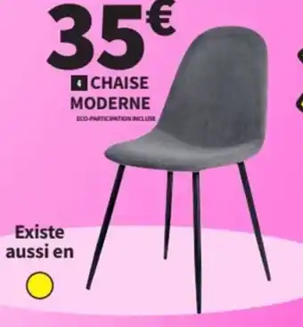 Conforama Chaise moderne offre