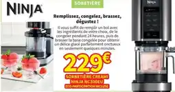 Conforama NINJA Sorbetière creami 【ninja nc300eu] offre