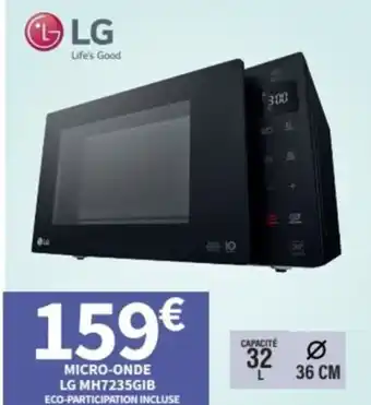 Conforama LG Micro-onde mh7235gib offre