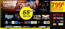 Conforama SAMSUNG Téléviseur qled 4k  tq65q64d offre