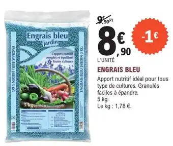 E.Leclerc Jardi ENGRAIS BLEU offre