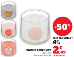 Hyper U Bougie parfumée offre