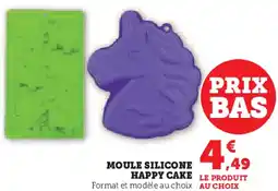 Hyper U Moule silicone happy cake offre