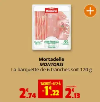 Coccimarket MONTORSI Mortadelle offre