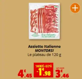 Coccimarket MONTORSI Assiette Italienne offre