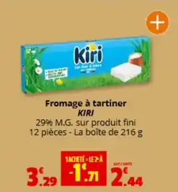 Coccimarket KIRI Fromage à tartiner offre