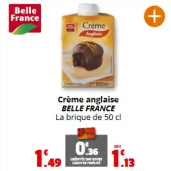 Coccimarket BELLE FRANCE Crème anglaise offre