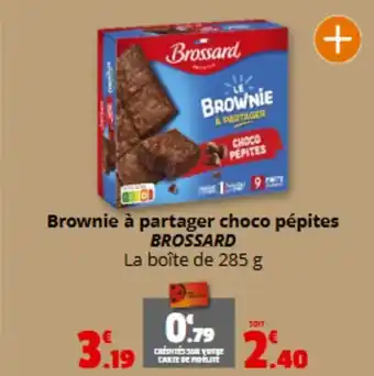 Coccimarket BROSSARD Brownie à partager choco pépites offre