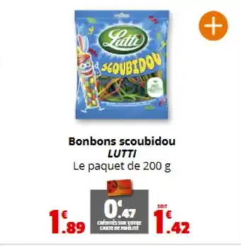 Coccimarket LUTTI Bonbons scoubidou offre