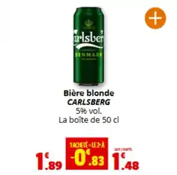 Coccimarket CARLSBERG Bière blonde offre