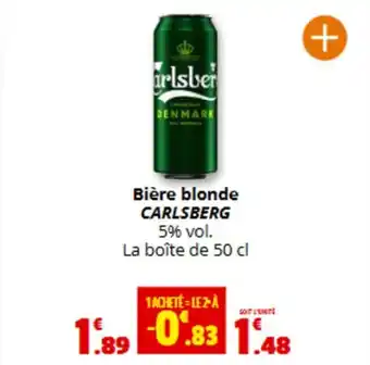 Coccimarket CARLSBERG Bière blonde offre