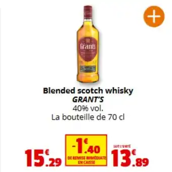 Coccimarket GRANT'S Blended scotch whisky offre