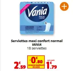 Coccimarket VANIA Serviettes maxi confort normal offre