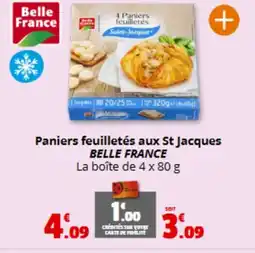 Coccinelle Express BELLE FRANCE Paniers feuilletés aux St Jacques offre