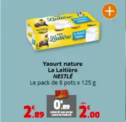 Coccinelle Express NESTLÉ Yaourt nature La Laitière offre