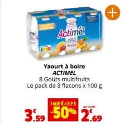 Coccinelle Express ACTIMEL Yaourt à boire offre