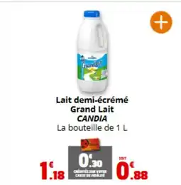 Coccinelle Express CANDIA Lait demi-écrémé Grand Lait offre