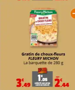 Coccinelle Express FLEURY MICHON Gratin de choux-fleurs offre