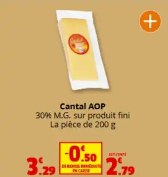 Coccinelle Express Cantal AOP offre