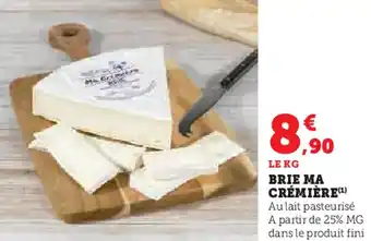 Hyper U Brie ma crémière offre