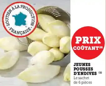 Hyper U Jeunes pousses d'endives offre