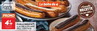 Netto Éclairs au chocolat x4 offre