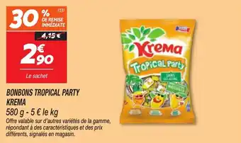 Netto Bonbons tropical party krema offre