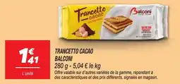 Netto Trancetto cacao balconi offre