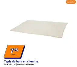 Action Tapis de bain en chenille offre