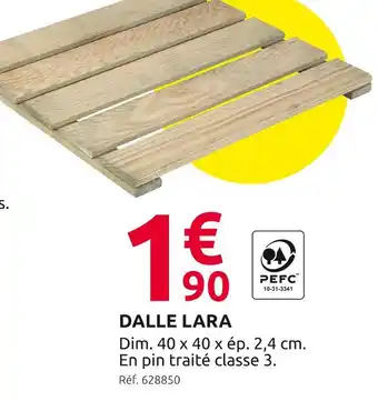 Mr Bricolage Dalle lara offre