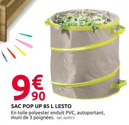 Mr Bricolage Sac pop up 85 l lesto offre