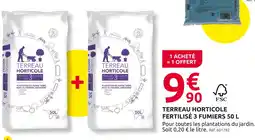 Mr Bricolage Terreau horticole fertilisé 3 fumiers 50 l offre