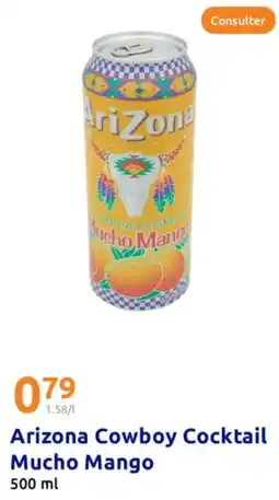 Action Arizona Cowboy Cocktail Mucho Mango offre