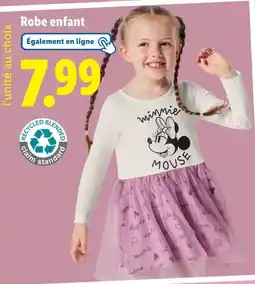 Lidl Disney Robe enfant offre