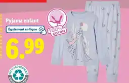 Lidl Disney Pyjama enfant offre