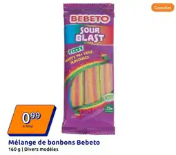 Action Mélange de bonbons Bebeto offre