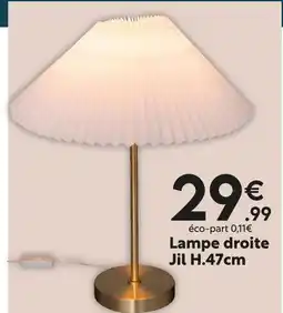 Maxi Bazar Lampe droite Jil H.47cm offre