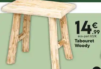 Maxi Bazar Tabouret woody offre