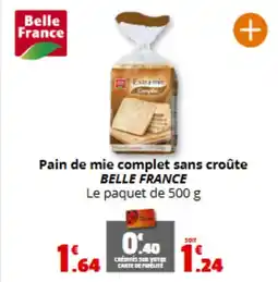 Coccinelle Express BELLE FRANCE Pain de mie complet sans croûte offre