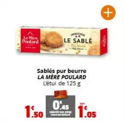 Coccinelle Express LA MÈRE POULARD Sablés pur beurre offre