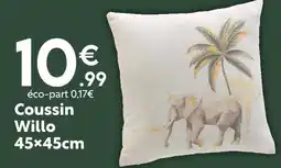 Maxi Bazar Coussin Willo offre