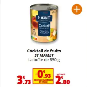 Coccinelle Express ST MAMET Cocktail de fruits offre