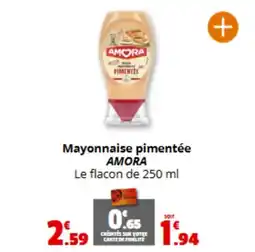 Coccinelle Express AMORA Mayonnaise pimentée offre