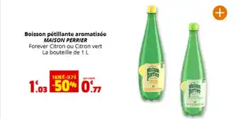 Coccinelle Express MAISON PERRIER Boisson pétillante aromatisée offre